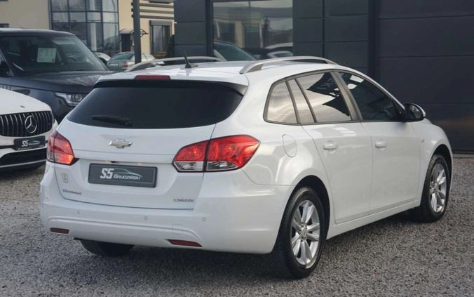 Chevrolet Cruze cena 31900 przebieg: 130900, rok produkcji 2012 z Toruń małe 154
